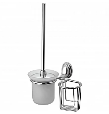 Ершик для унитаза с держателем освежителя воздуха Haiba HB1510-1 Хром