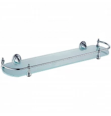 Стеклянная полка Haiba HB1507 Хром