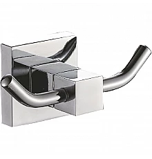 Двойной крючок Haiba HB8605-2 Хром