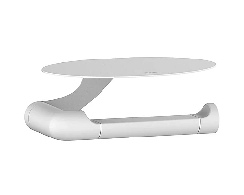 Приобрести Держатель туалетной бумаги Iddis NOAWT00i43 Белый матовый в магазине сантехники Santeh-Crystal.ru