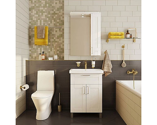 Приобрести Ершик для унитаза Iddis Oldie OLDBRP0i47 Бронза в магазине сантехники Santeh-Crystal.ru