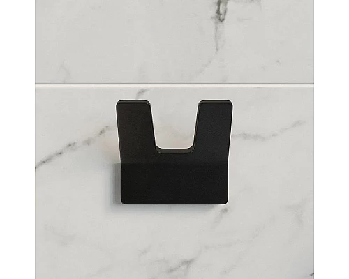 Приобрести Крючок Iddis Slide SLIBS20i41 двойной Черный в магазине сантехники Santeh-Crystal.ru