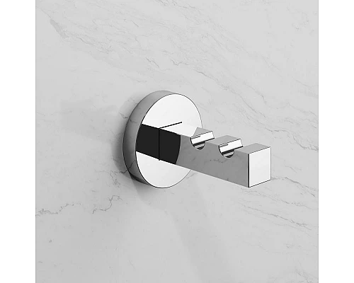 Приобрести Двойной крючок Keuco Edition 90 19015 010000 Хром в магазине сантехники Santeh-Crystal.ru