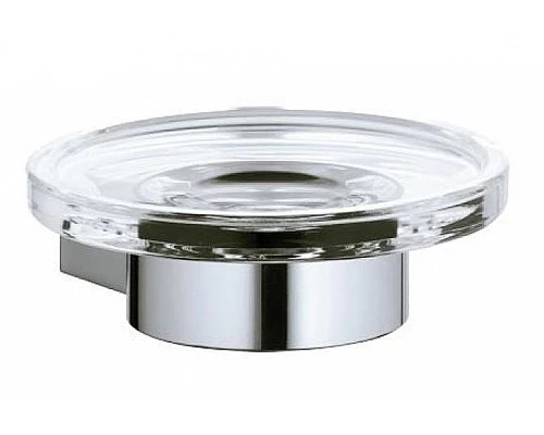 Заказать Мыльница стеклянная Keuco Plan 14955 019000 Хром в магазине сантехники Santeh-Crystal.ru