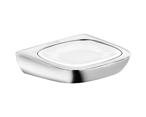 Купить Мыльница Kludi Ambienta 5398505 Хром Белая в магазине сантехники Santeh-Crystal.ru