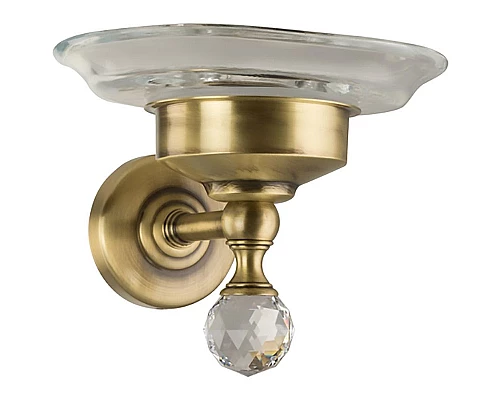 Приобрести Мыльница Migliore Amerida 16556 Бронза с кристаллом Swarovski в магазине сантехники Santeh-Crystal.ru