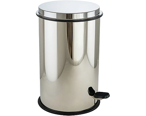 Купить Ведро для мусора Migliore Complementi 21949 Хром в магазине сантехники Santeh-Crystal.ru