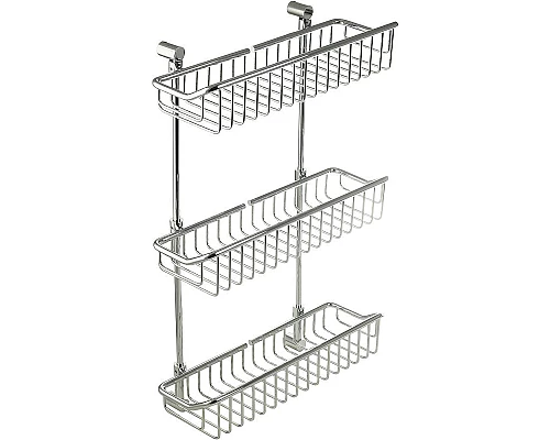 Приобрести Полка корзина Migliore Complementi 22037 Хром в магазине сантехники Santeh-Crystal.ru