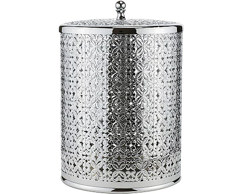 Купить Ведро для мусора Migliore Complementi 24256 Хром в магазине сантехники Santeh-Crystal.ru