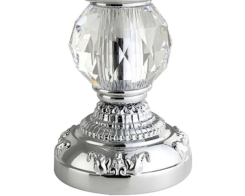 Заказать Дозатор для жидкого мыла Migliore Cristalia 16799 Хром с кристаллом Swarovski в магазине сантехники Santeh-Crystal.ru