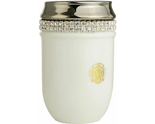 Купить Стакан для зубных щеток Migliore Dubai 28454 Белый Хром в магазине сантехники Santeh-Crystal.ru