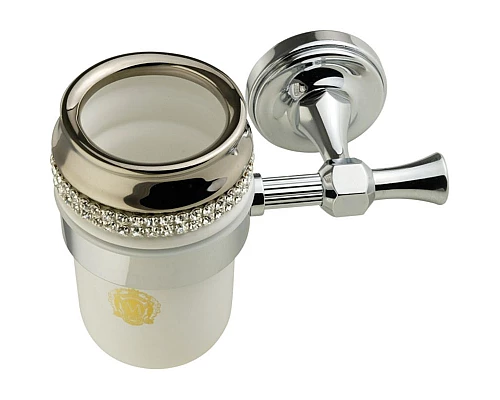 Заказать Стакан для зубных щеток Migliore Dubai 31256 Белый Хром в магазине сантехники Santeh-Crystal.ru