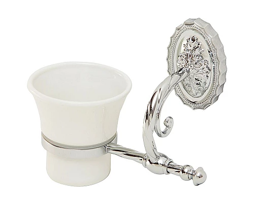 Заказать Стакан для зубных щеток Migliore Edera 16928 Хром в магазине сантехники Santeh-Crystal.ru