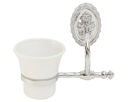 Заказать Стакан для зубных щеток Migliore Edera 16928 Хром в магазине сантехники Santeh-Crystal.ru