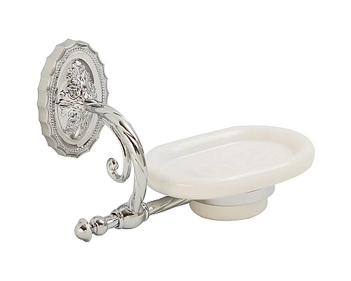 Приобрести Мыльница Migliore Edera 16919 Хром в магазине сантехники Santeh-Crystal.ru