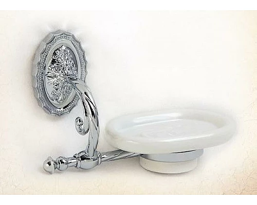 Приобрести Мыльница Migliore Edera 16919 Хром в магазине сантехники Santeh-Crystal.ru