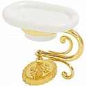 Мыльница Migliore Edera 16944 Золото