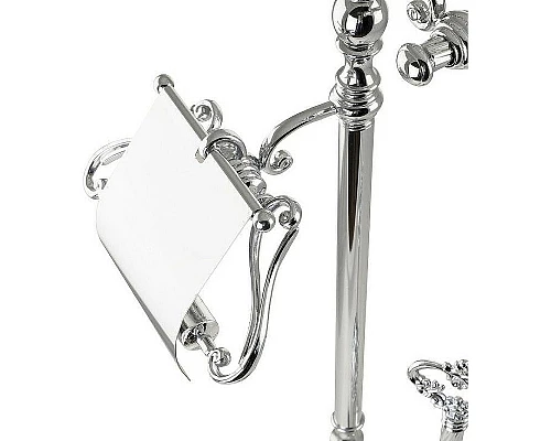 Приобрести Напольная стойка Migliore Elisabetta 17045 Хром в магазине сантехники Santeh-Crystal.ru