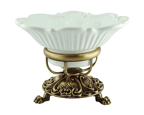 Приобрести Мыльница Migliore Elisabetta 16988 Бронза в магазине сантехники Santeh-Crystal.ru