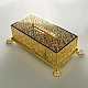 Заказать Контейнер для салфеток Migliore Elisabetta 17068 Золото в магазине сантехники Santeh-Crystal.ru