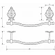 Купить Полотенцедержатель Migliore Elisabetta 17007 Бронза в магазине сантехники Santeh-Crystal.ru