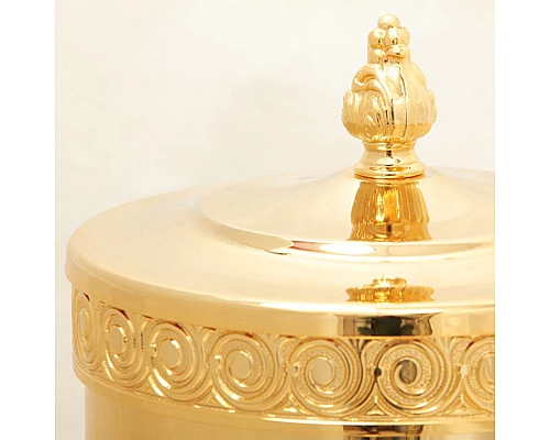 Купить Ведро для мусора Migliore Elisabetta 17060 Золото в магазине сантехники Santeh-Crystal.ru