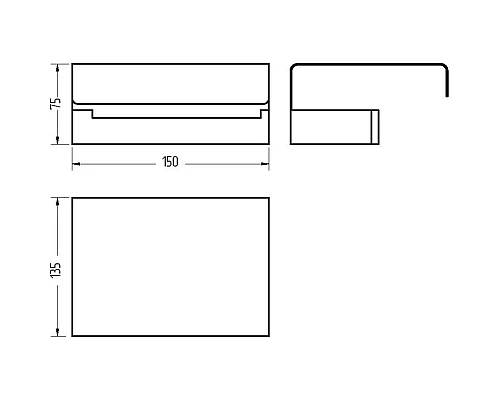 Приобрести Держатель туалетной бумаги Migliore Kvant 30236 Золото в магазине сантехники Santeh-Crystal.ru