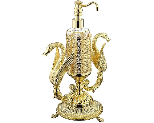 Приобрести Дозатор для жидкого мыла Migliore Luxor 26220 Золото в магазине сантехники Santeh-Crystal.ru