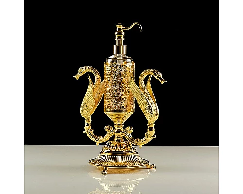 Приобрести Дозатор для жидкого мыла Migliore Luxor 26220 Золото в магазине сантехники Santeh-Crystal.ru