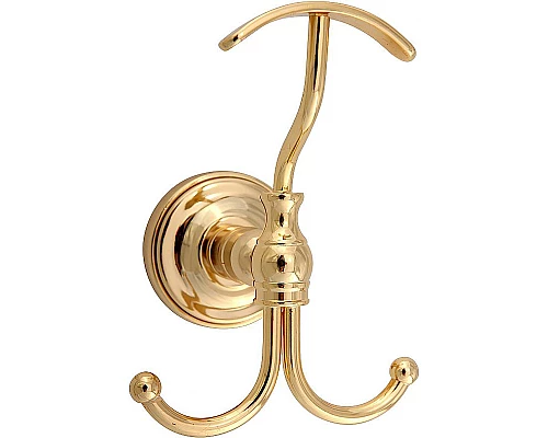 Заказать Тройной крючок Migliore Mirella 17323 Золото в магазине сантехники Santeh-Crystal.ru
