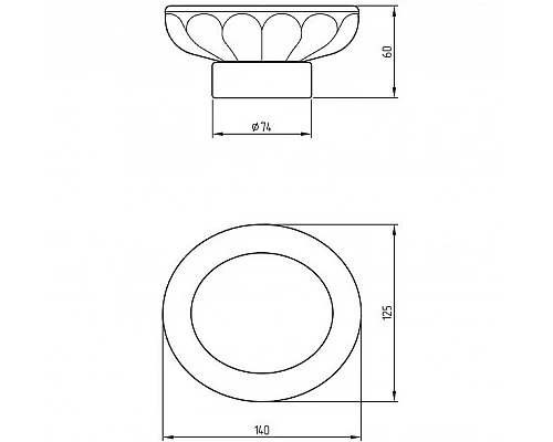 Заказать Мыльница Migliore Olivia 24655 Золото в магазине сантехники Santeh-Crystal.ru