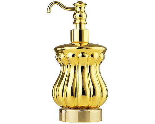 Купить Дозатор для жидкого мыла Migliore Olivia 24658 Золото в магазине сантехники Santeh-Crystal.ru