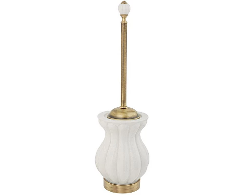 Заказать Ершик для унитаза Migliore Olivia 17424 Бронза Белый в магазине сантехники Santeh-Crystal.ru