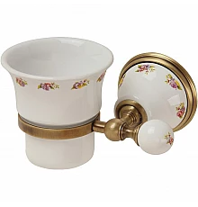 Стакан для зубных щеток Migliore Provance 17643 Бронза Белый