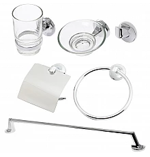 Набор аксессуаров для ванной Orange Y01-888cr Хром