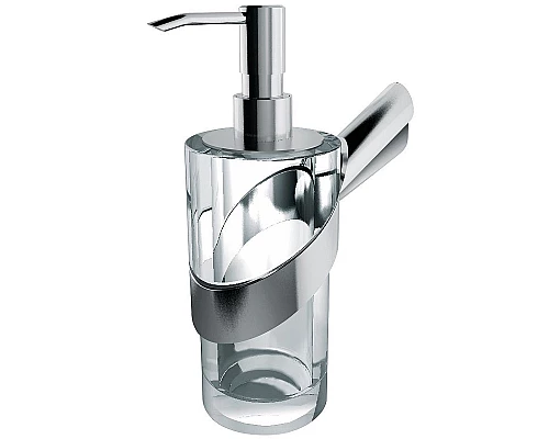 Купить Дозатор для жидкого мыла Paini Morgana 73CR031VR Хром в магазине сантехники Santeh-Crystal.ru
