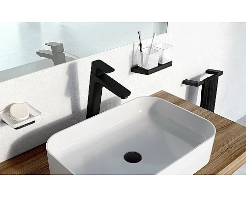 Заказать Полотенцедержатель Ravak 10° X07P560 Черный матовый в магазине сантехники Santeh-Crystal.ru