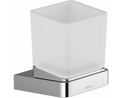 Приобрести Стакан для зубных щеток Ravak 10° X07P321 Хром в магазине сантехники Santeh-Crystal.ru