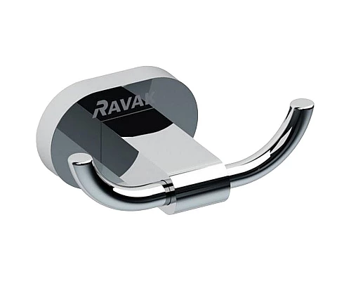 Заказать Двойной крючок Ravak Chrome CR 100.00 X07P186 Хром в магазине сантехники Santeh-Crystal.ru
