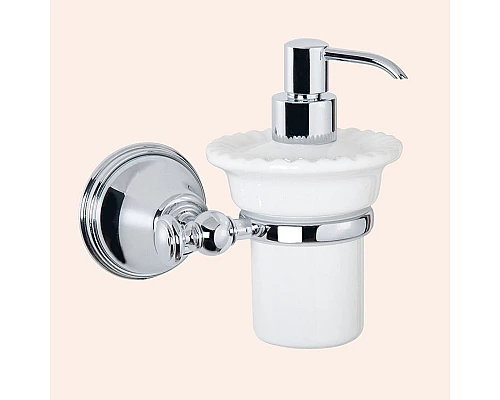 Приобрести Дозатор для жидкого мыла TW Harmony TWHA108cr Хром в магазине сантехники Santeh-Crystal.ru