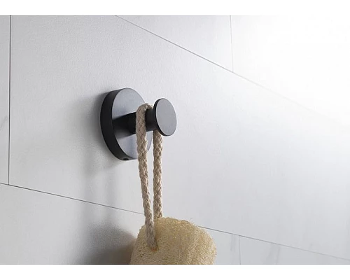 Заказать Крючок Timo Saona 13011/03 Черный в магазине сантехники Santeh-Crystal.ru