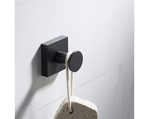 Заказать Крючок Timo Selene 12011/03 Черный в магазине сантехники Santeh-Crystal.ru