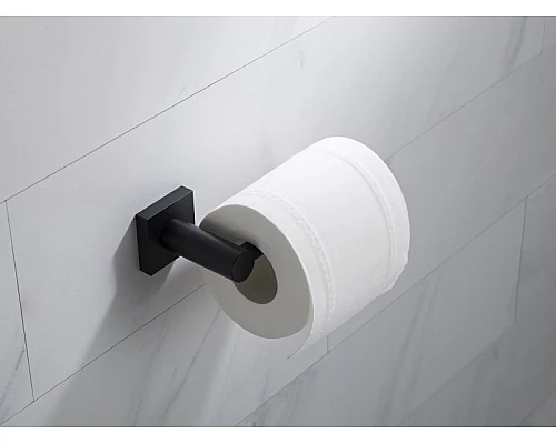 Приобрести Держатель туалетной бумаги Timo Selene 12035/03 Черный в магазине сантехники Santeh-Crystal.ru