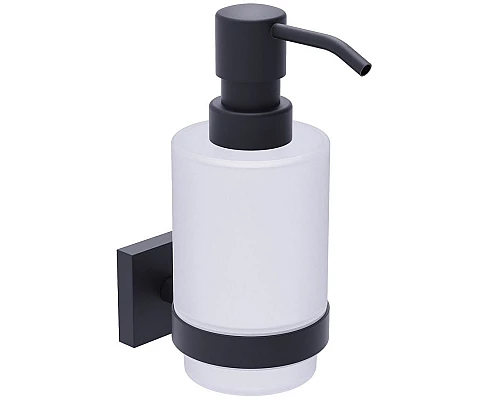 Приобрести Дозатор для жидкого мыла Timo Selene 12039/03 Черный в магазине сантехники Santeh-Crystal.ru