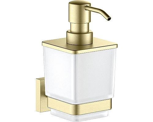 Заказать Дозатор для жидкого мыла Timo Selene 17039/17 Золото матовое в магазине сантехники Santeh-Crystal.ru
