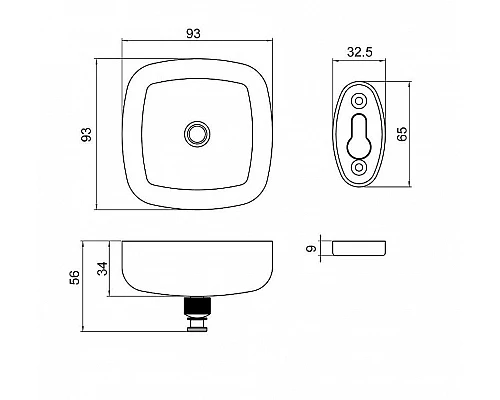 Приобрести Сушилка для белья Timo Selene 14075/03 Черная в магазине сантехники Santeh-Crystal.ru