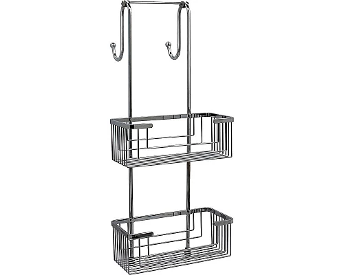 Купить Полка корзина WasserKRAFT K-71122 Хром в магазине сантехники Santeh-Crystal.ru