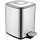 Заказать Ведро для мусора WasserKRAFT K-649 Нержавеющая сталь в магазине сантехники Santeh-Crystal.ru