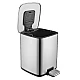 Заказать Ведро для мусора WasserKRAFT K-649 Нержавеющая сталь в магазине сантехники Santeh-Crystal.ru