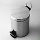 Приобрести Ведро для мусора WasserKRAFT K-637 Нержавеющая сталь в магазине сантехники Santeh-Crystal.ru